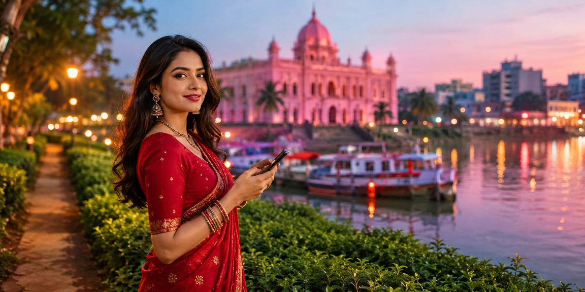 ঢাকায় মোবাইলে ক্যাসিনো ও পেমেন্ট করছেন একজন ব্যবহারকারী