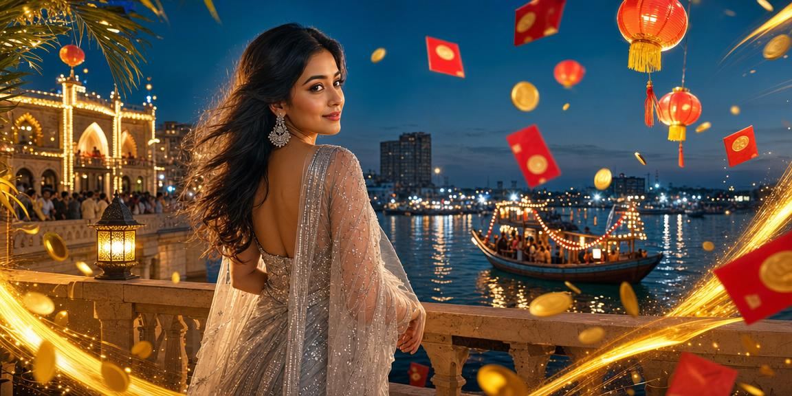 নারায়ণগঞ্জের সমুদ্রসৈকতে 209 রেড এনভেলপ বোনাস উদযাপন করছেন একজন খুশি ব্যবহারকারী