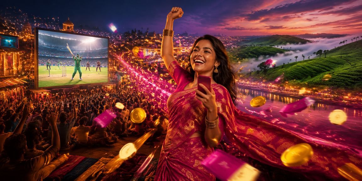 রাজশাহীর চা বাগানে ক্রিকেট বেটিং উপভোগ করছেন একজন ব্যবহারকারী